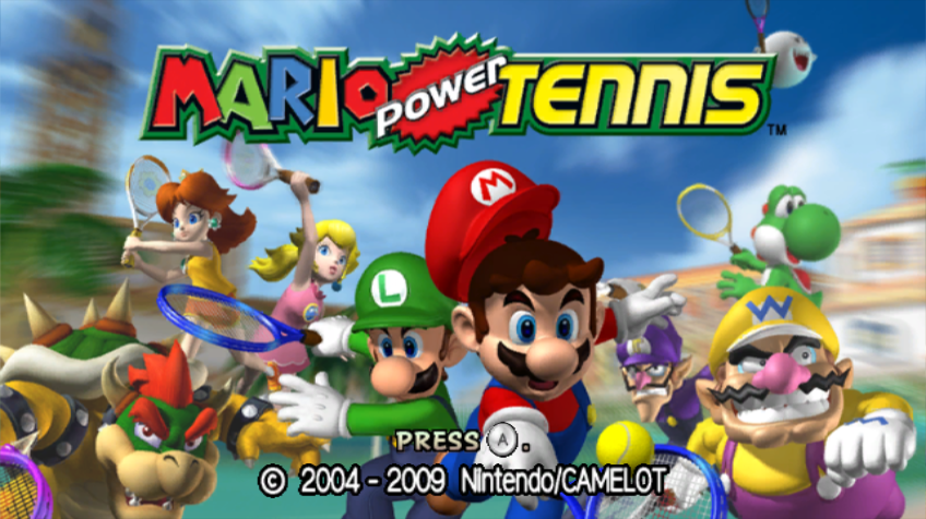 High Resolution Wallpaper | Mario Power Tennis 848x476 px