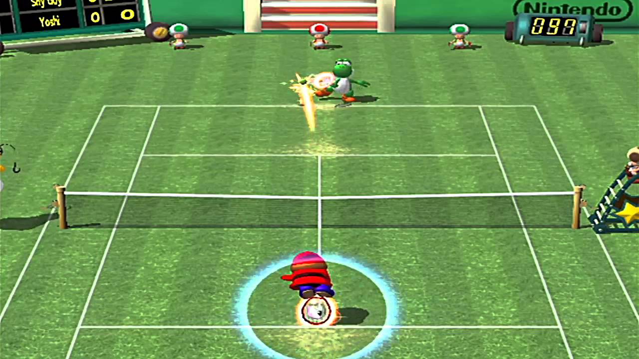 Mario Power Tennis Backgrounds, Compatible - PC, Mobile, Gadgets| 1280x720 px