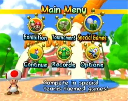 Mario Power Tennis Pics, Video Game Collection