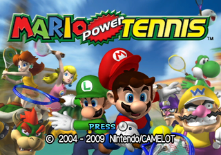 HD Quality Wallpaper | Collection: Video Game, 320x224 Mario Power Tennis