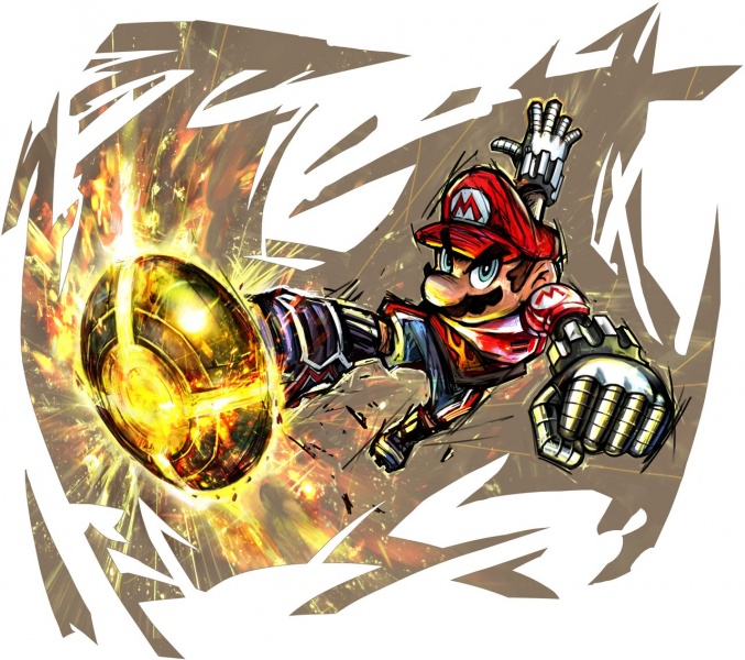 Nice wallpapers Mario Strikers Charged 677x600px