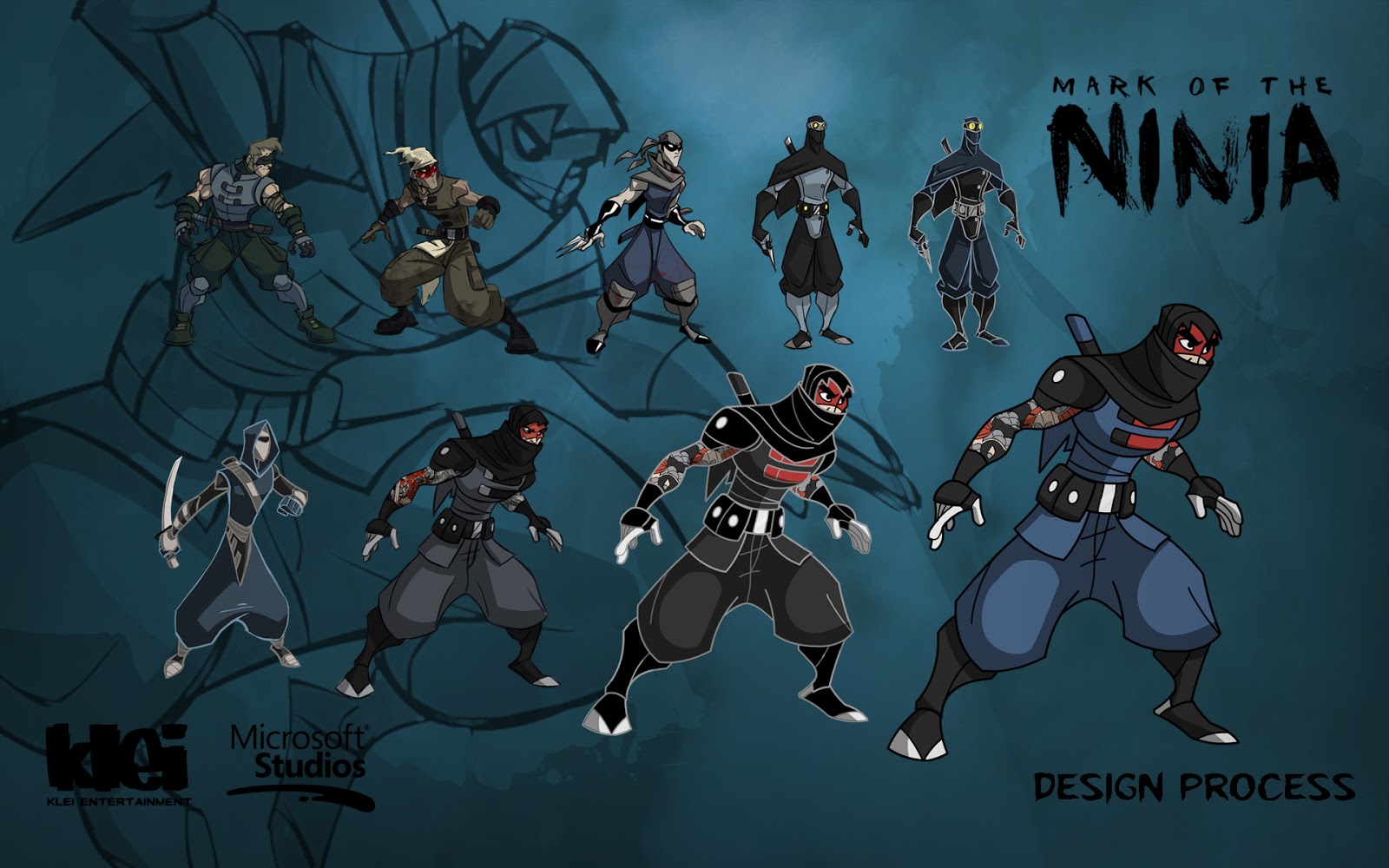 Nice Images Collection: Mark Of The Ninja Desktop Wallpapers