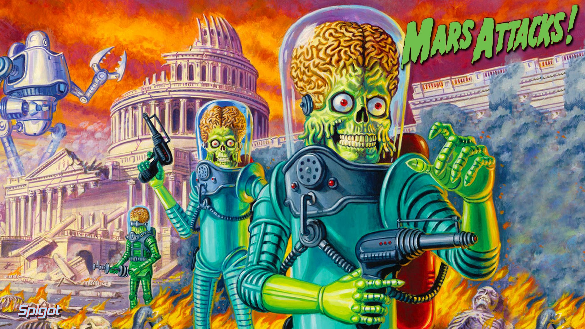 Mars Attacks High Quality Background on Wallpapers Vista