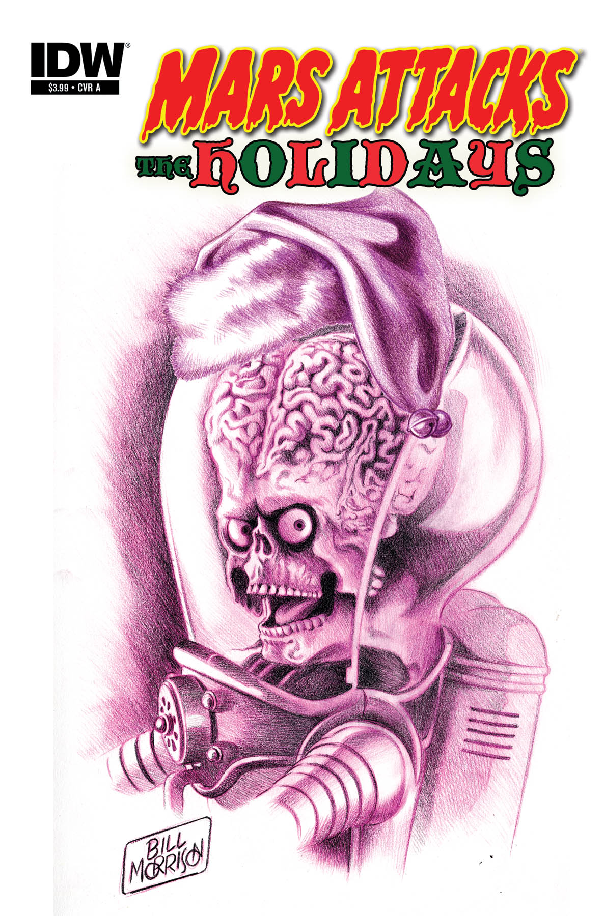 HD Quality Wallpaper | Collection: Comics, 1186x1800 Mars Attacks The Holidays