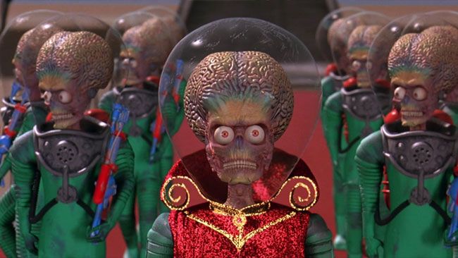 Nice Images Collection: Mars Attacks Desktop Wallpapers