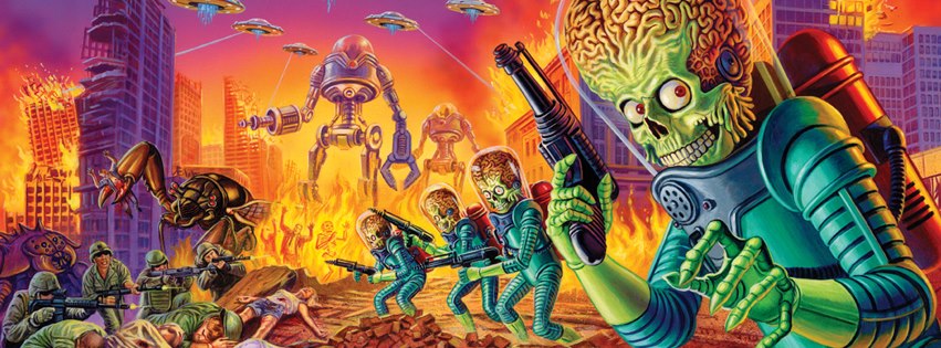 Mars Attacks Backgrounds on Wallpapers Vista