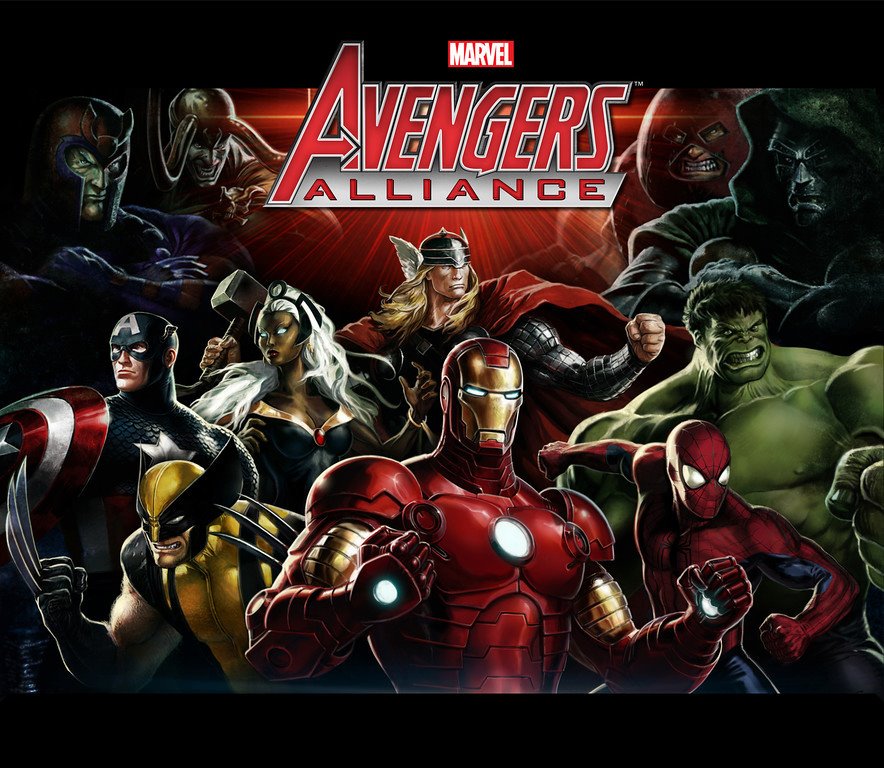 HD Quality Wallpaper | Collection: Video Game, 884x768 Marvel: Avengers Alliance