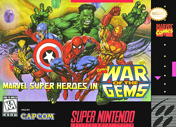 Marvel Super Heroes In War Of The Gems #19