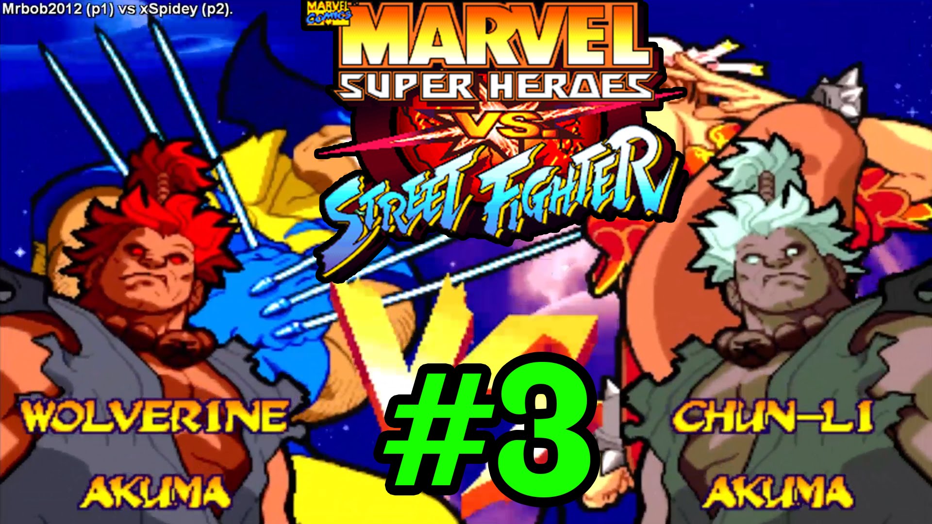 HQ Marvel Super Heroes Vs. Street Fighter Wallpapers | File 315.98Kb