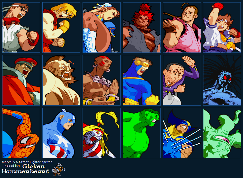 780x570 > Marvel Super Heroes Vs. Street Fighter Wallpapers