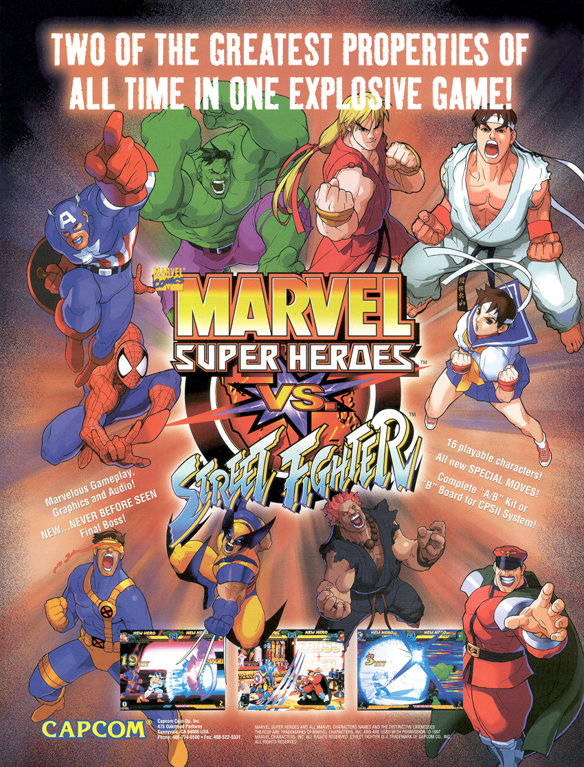 850x1115 > Marvel Super Heroes Vs. Street Fighter Wallpapers