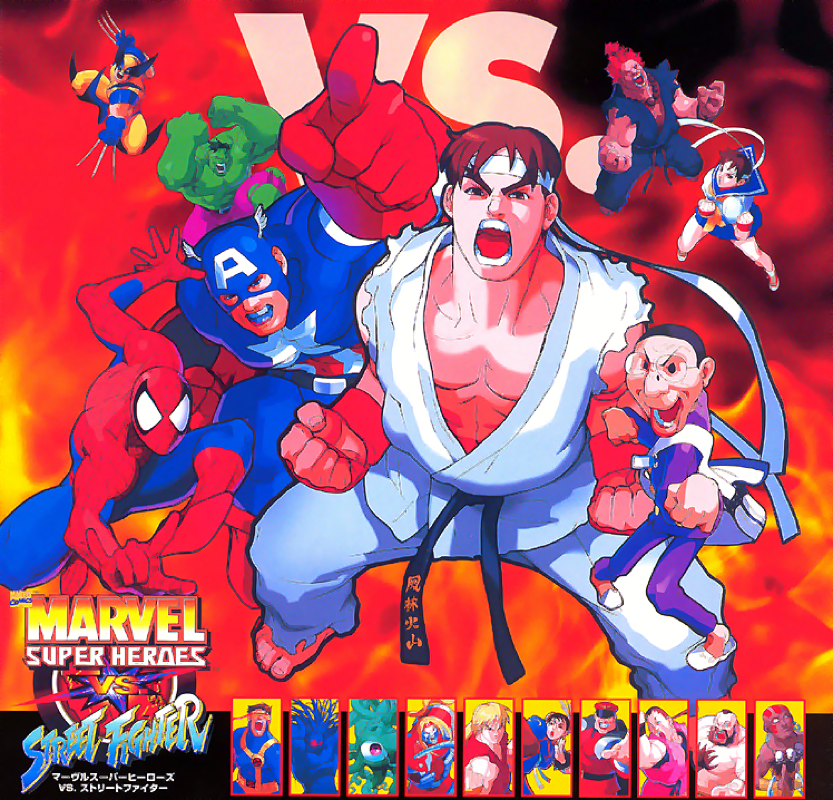 Amazing Marvel Super Heroes Vs. Street Fighter Pictures & Backgrounds