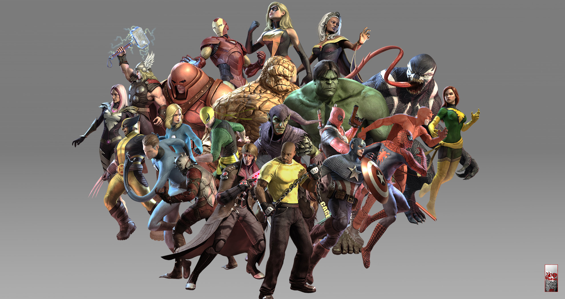 Marvel: Ultimate Alliance 2 Backgrounds on Wallpapers Vista
