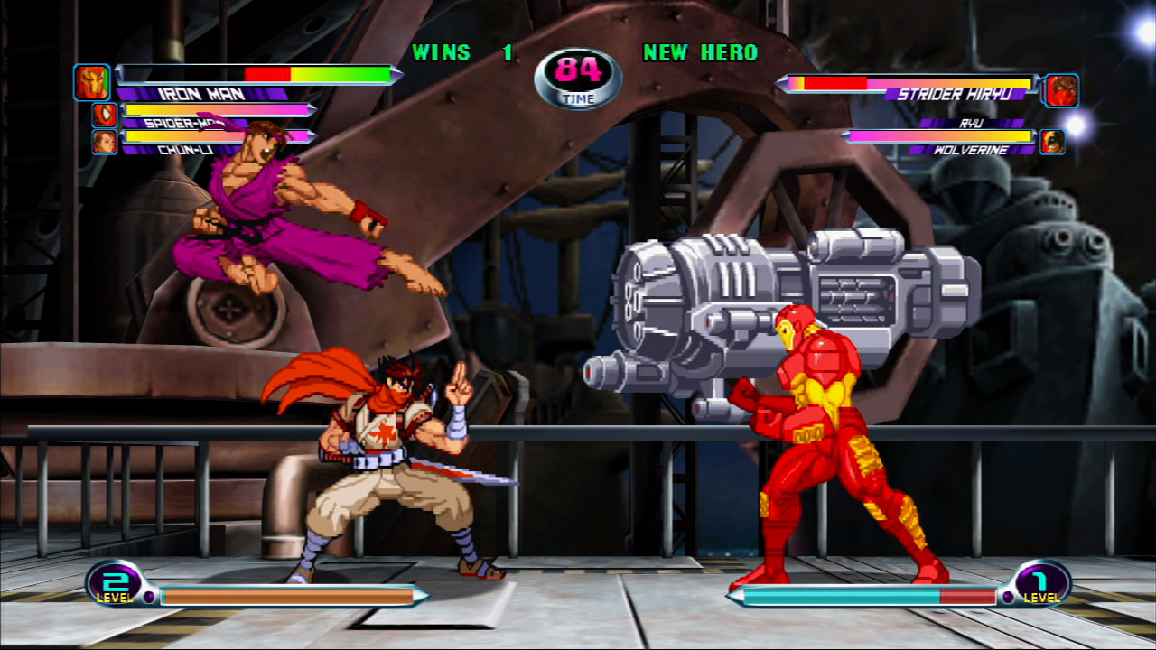 HD Quality Wallpaper | Collection: Video Game, 1280x720 Marvel Vs. Capcom 2
