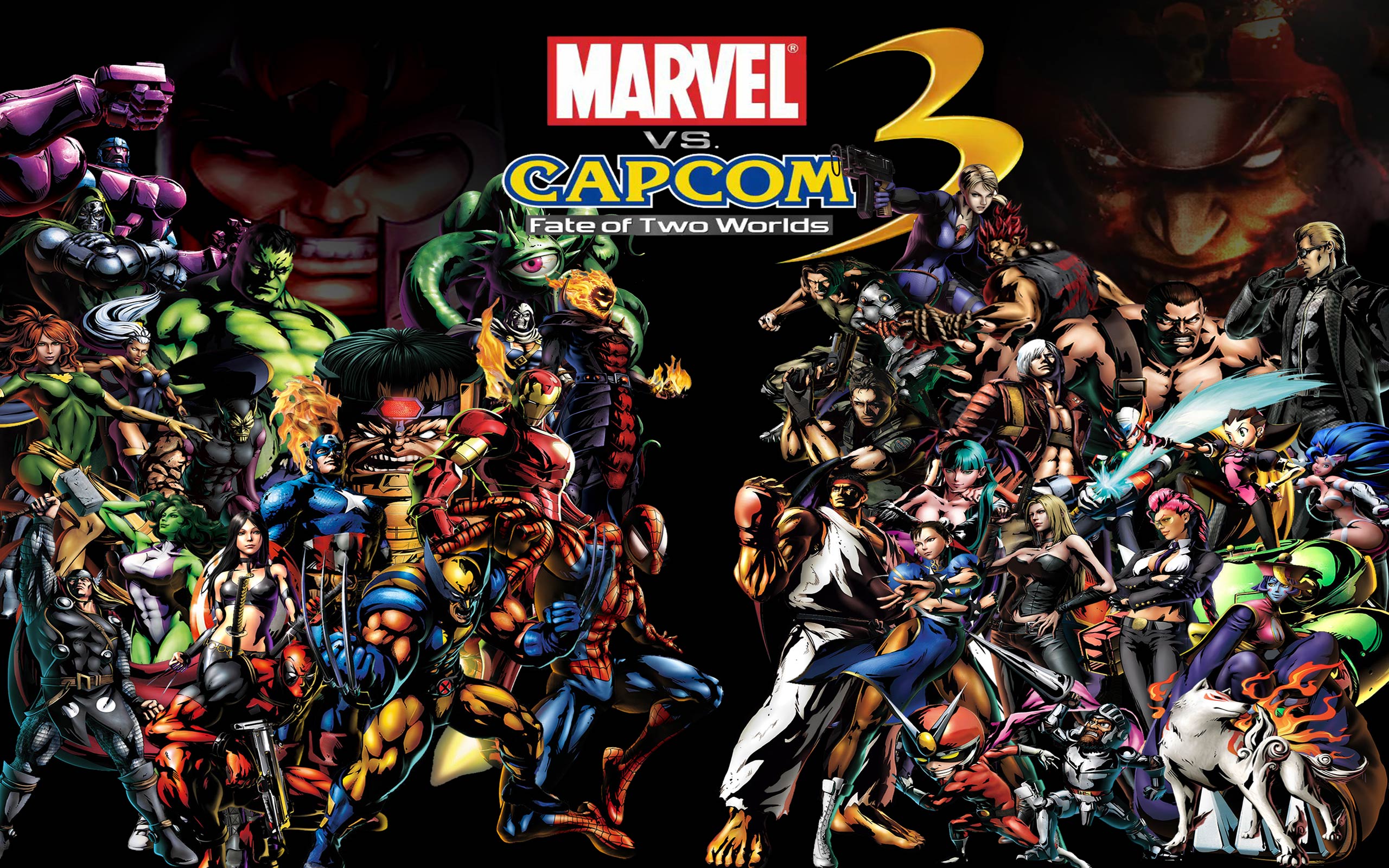 High Resolution Wallpaper | Ultimate Marvel Vs. Capcom 3 2560x1600 px