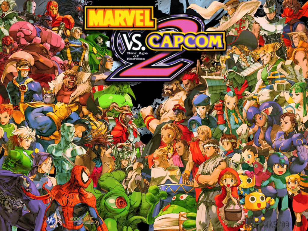 HD Quality Wallpaper | Collection: Comics, 1024x768 Marvel Vs Capcom