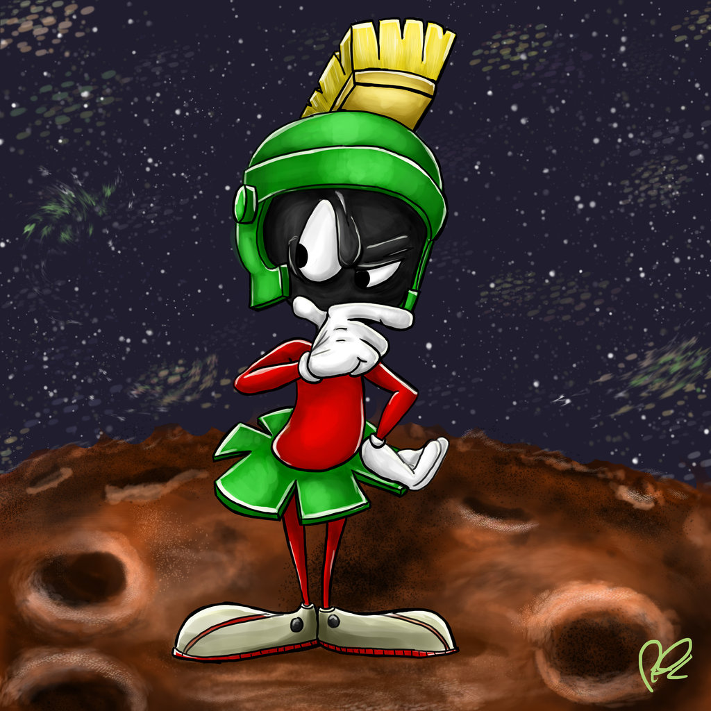 High Resolution Wallpaper | Marvin The Martian 1024x1024 px