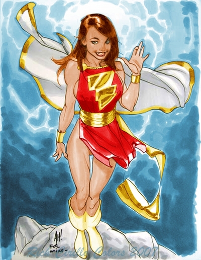 HD Quality Wallpaper | Collection: Comics, 400x517 Mary Marvel