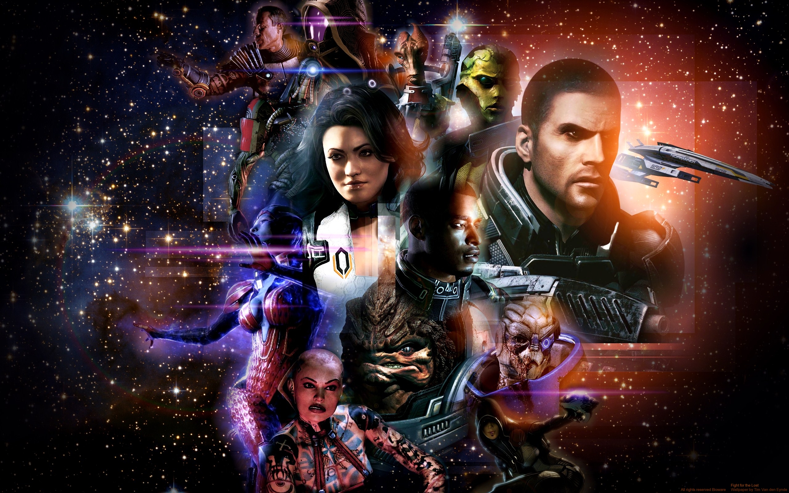 HD Quality Wallpaper | Collection: Video Game, 2560x1600 Mass Effect 2