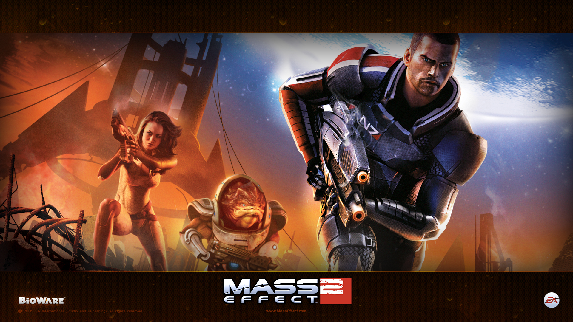 High Resolution Wallpaper | Mass Effect 2 1920x1080 px