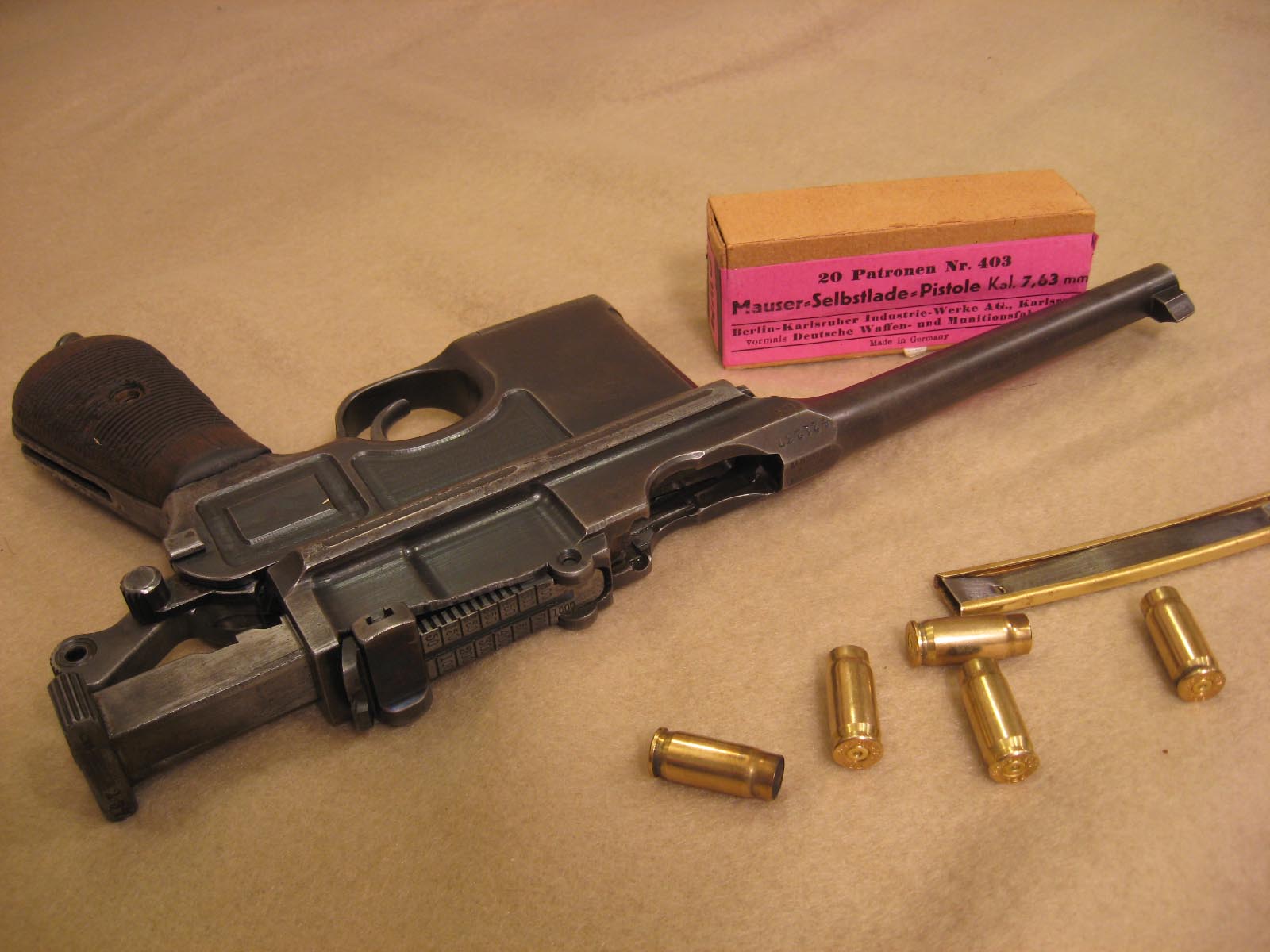 Mauser C96 Pistol #3
