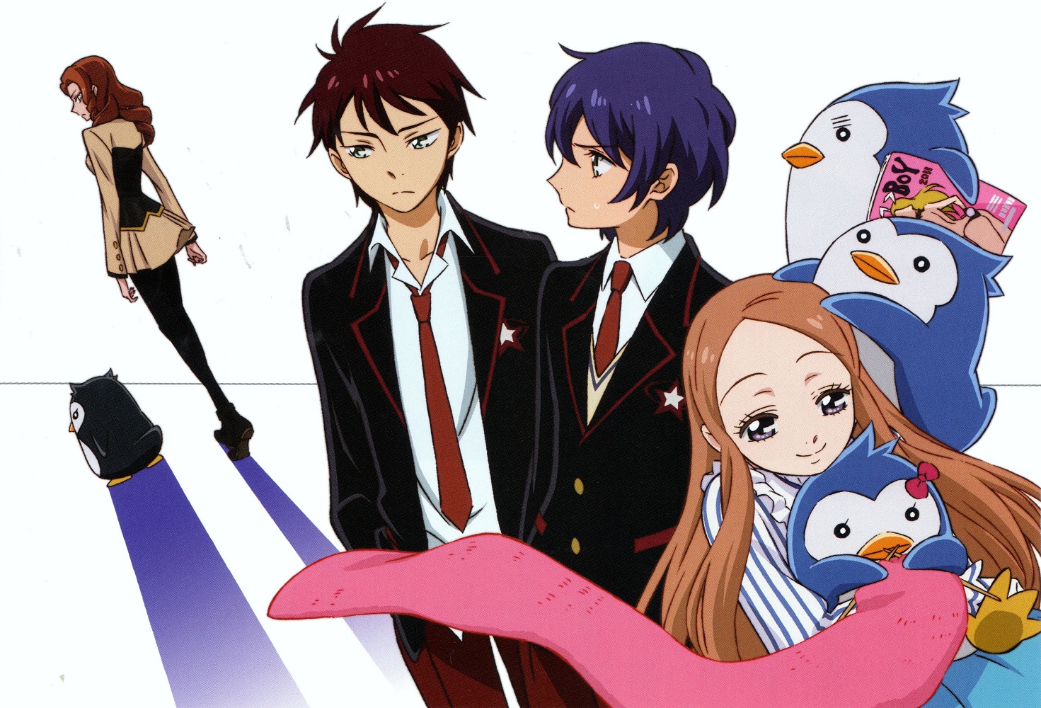 HD Quality Wallpaper | Collection: Anime, 1471x1000 Mawaru Penguindrum