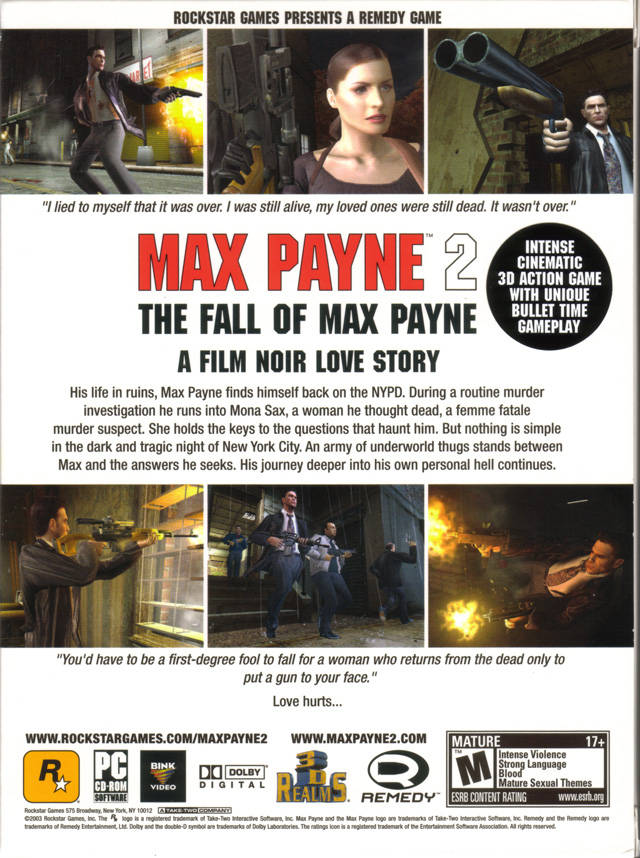 High Resolution Wallpaper | Max Payne 2: The Fall Of Max Payne 640x858 px