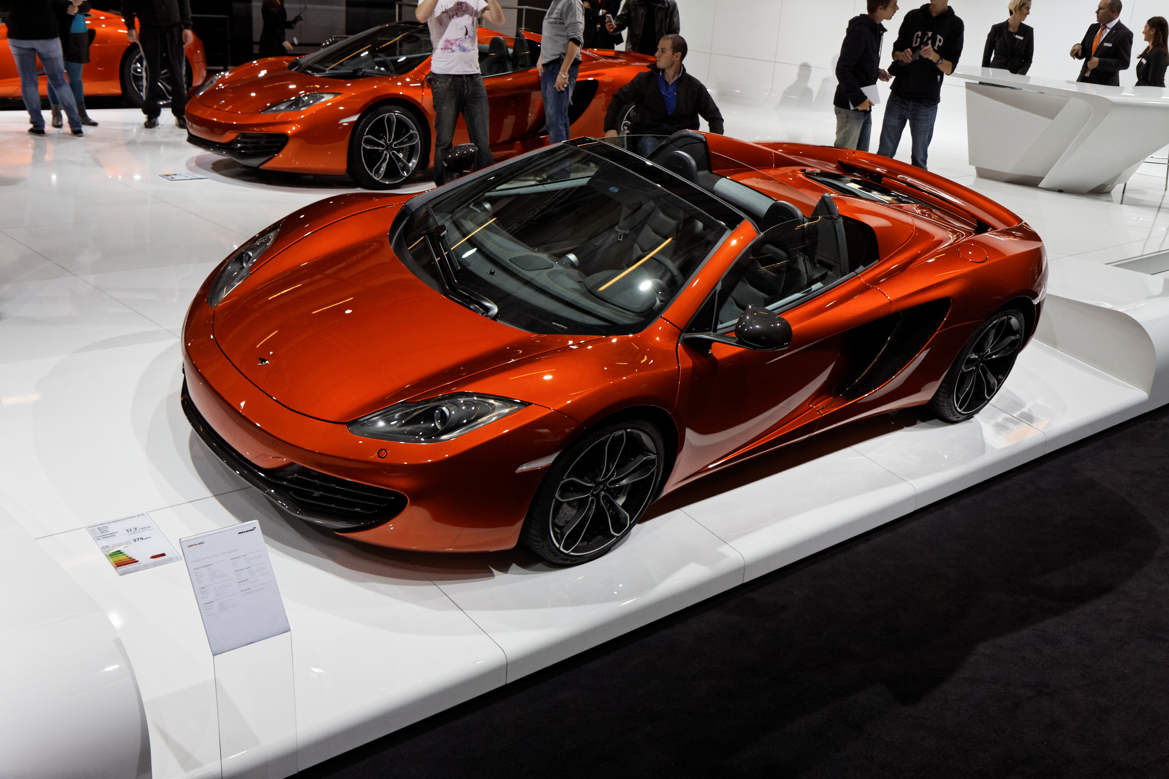 HD Quality Wallpaper | Collection: Vehicles, 4752x3168 McLaren MP4-12C Spider