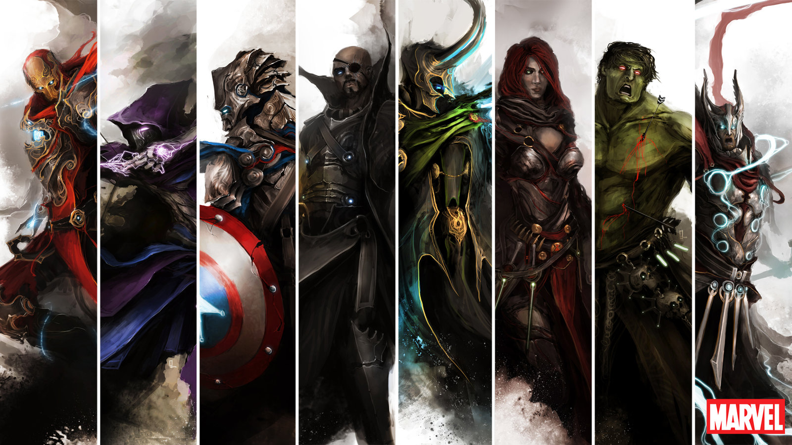 Medieval Avengers HD wallpapers, Desktop wallpaper - most viewed