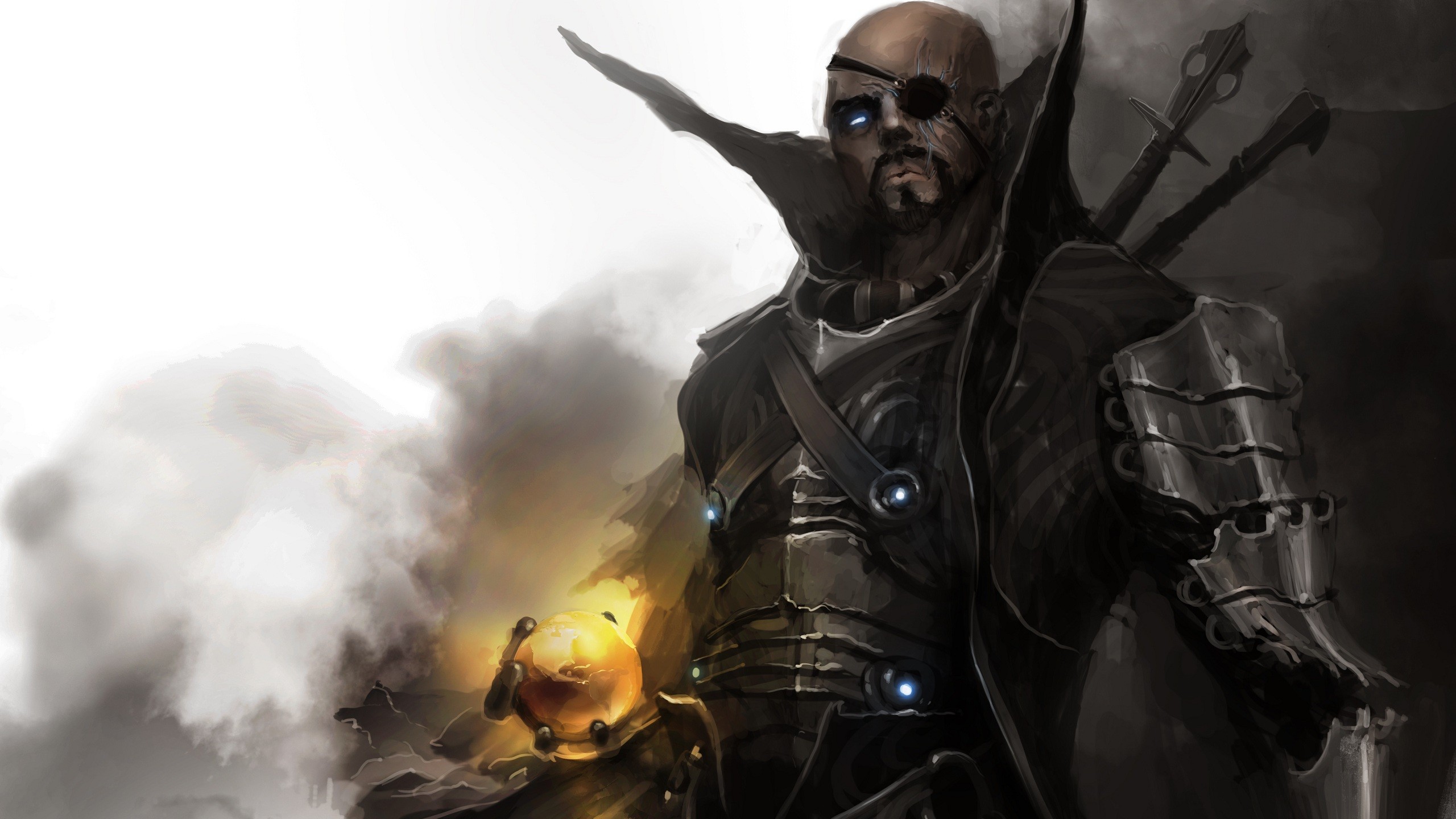Nice Images Collection: Medieval Nick Fury Desktop Wallpapers
