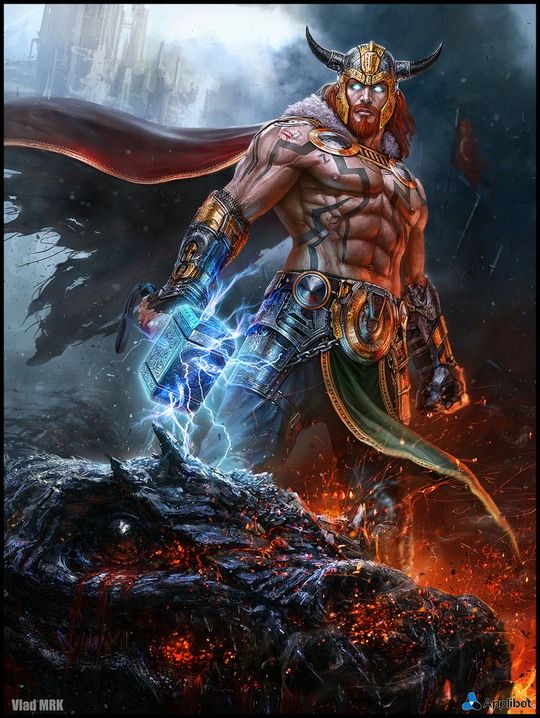 High Resolution Wallpaper | Medieval Thor 540x718 px