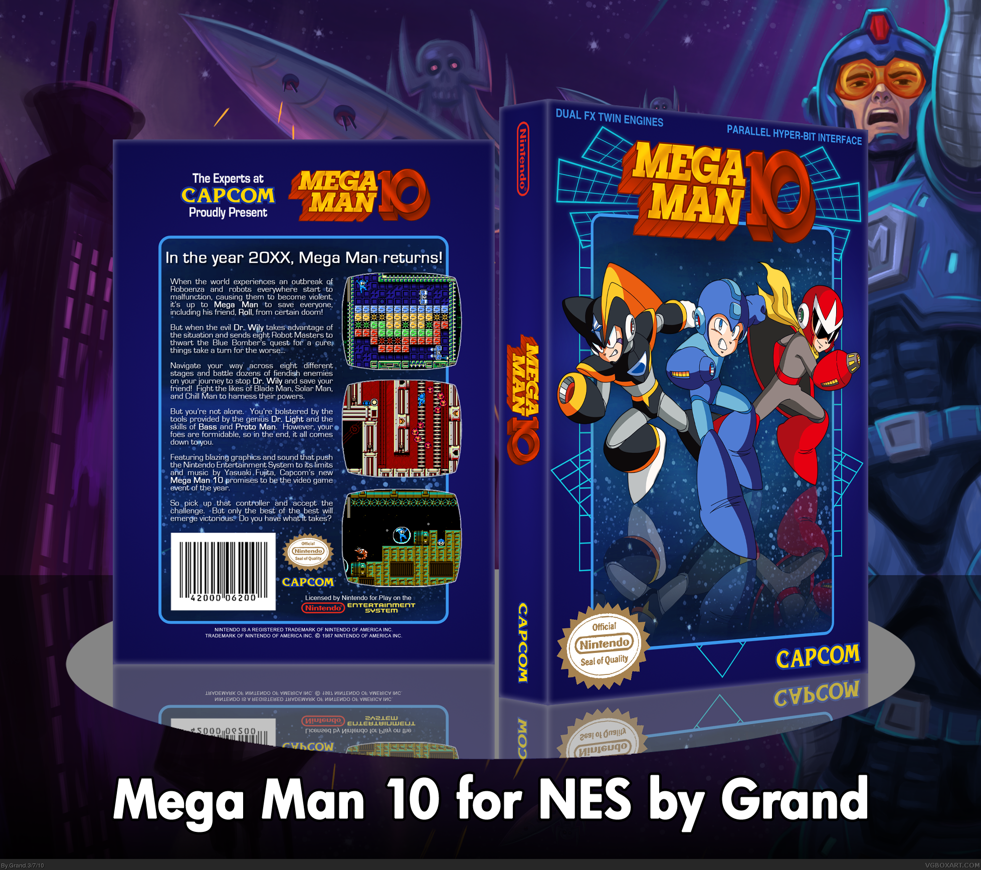 Mega Man 10 High Quality Background on Wallpapers Vista