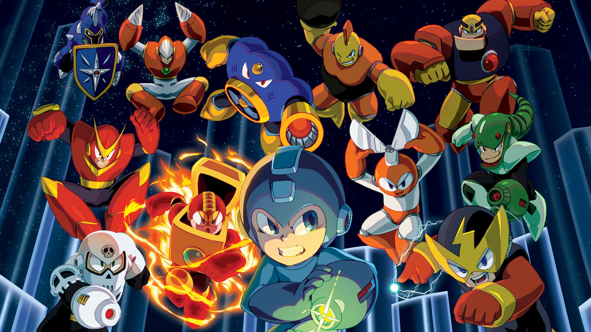 Mega Man Backgrounds on Wallpapers Vista