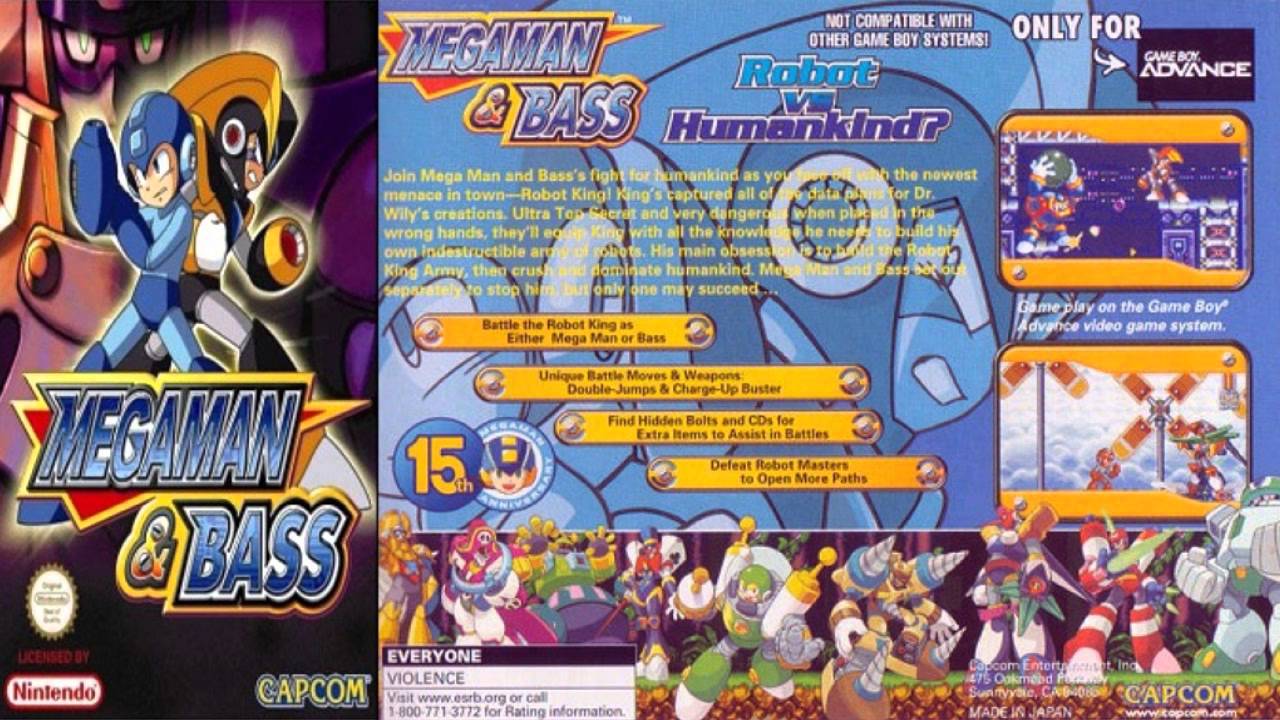 HQ Mega Man & Bass Wallpapers | File 165.66Kb