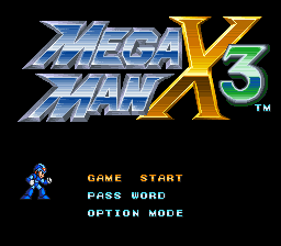 Images of Mega Man X3 | 256x224