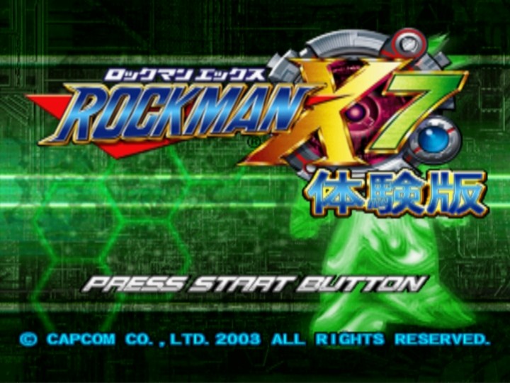 Mega Man X7 Pics, Video Game Collection