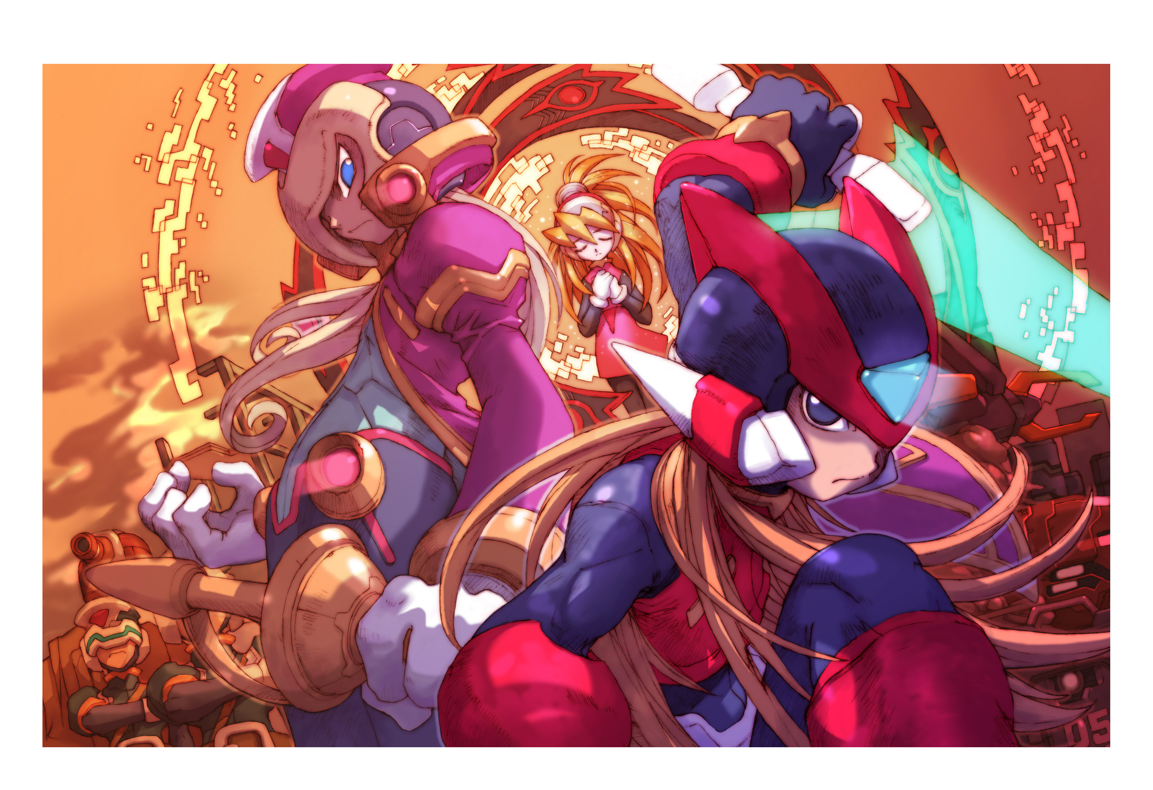 Mega Man Zero 2 Backgrounds on Wallpapers Vista