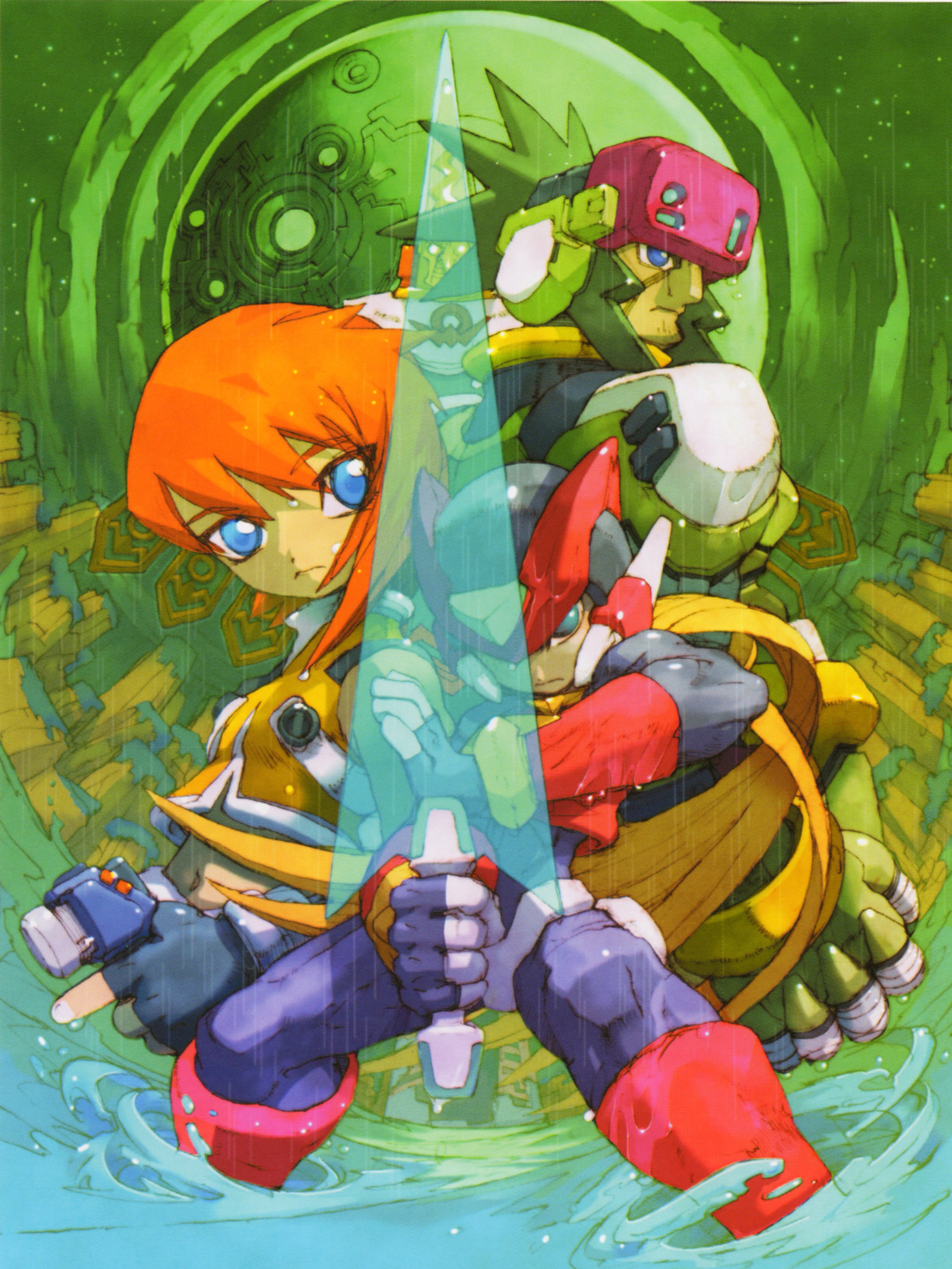 Nice wallpapers Mega Man Zero 4 3165x4219px