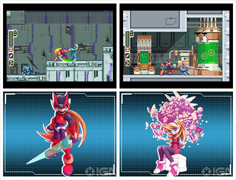 Nice wallpapers Mega Man Zero Collection 468x358px