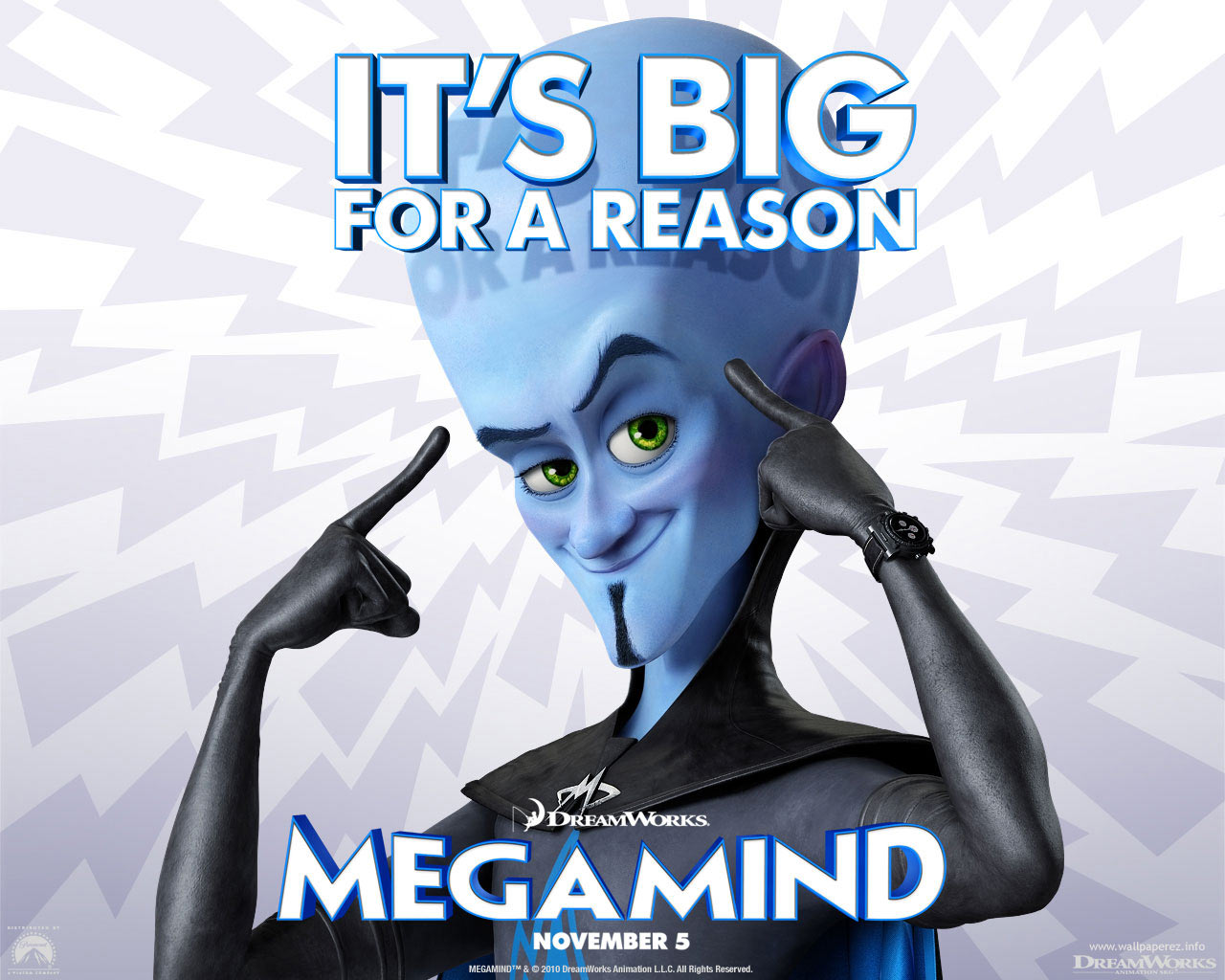 Nice wallpapers Megamind 1280x1024px