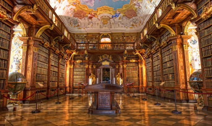 Melk Library Pics, Man Made Collection