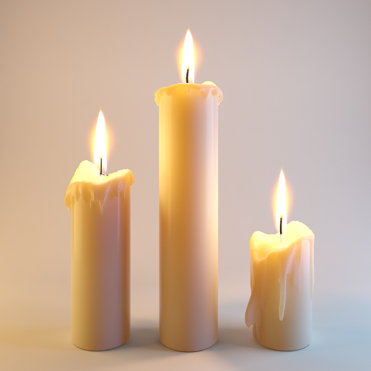HD Quality Wallpaper | Collection: Artistic, 1200x1200 Melting Candle