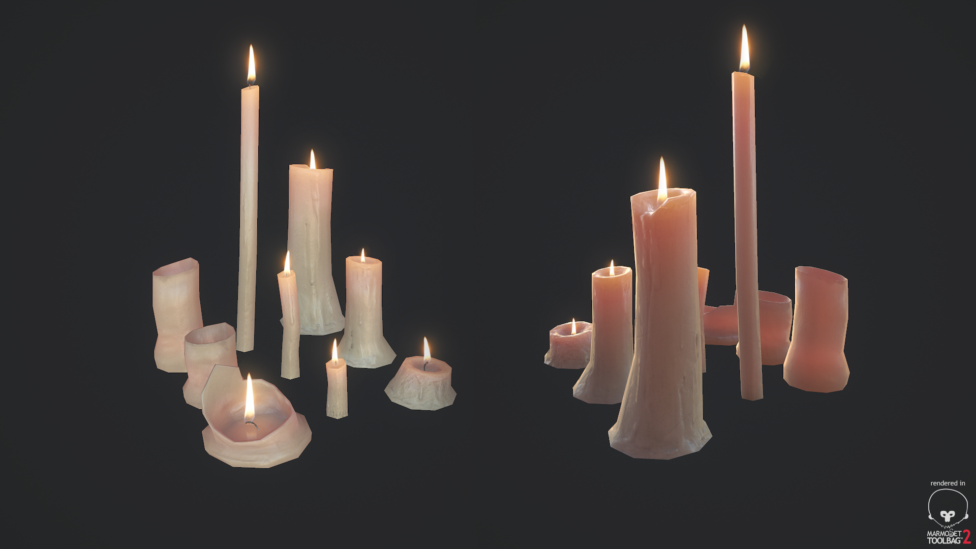 HQ Melting Candle Wallpapers | File 1433.72Kb