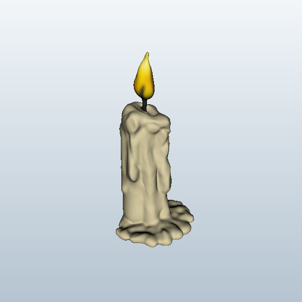High Resolution Wallpaper | Melting Candle 600x600 px