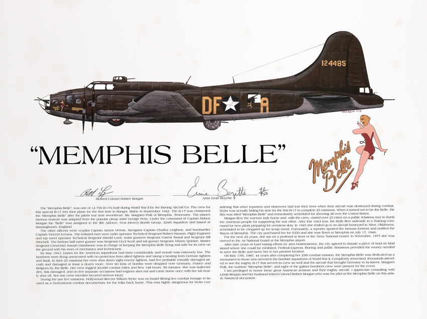 HQ Memphis Belle Wallpapers | File 148.98Kb
