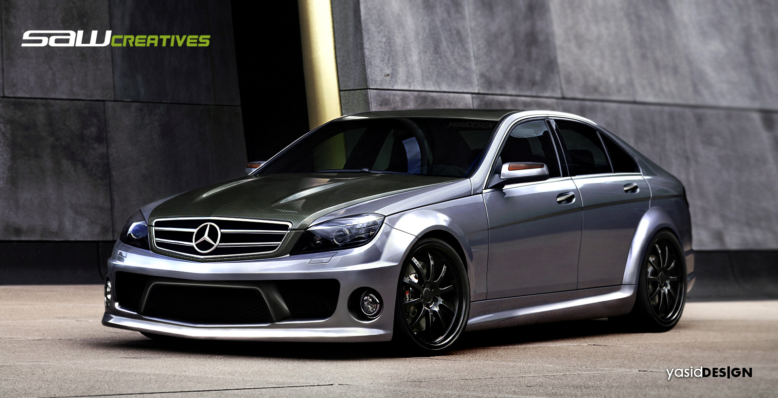 1600x818 > Mercedes Benz C63 Wallpapers