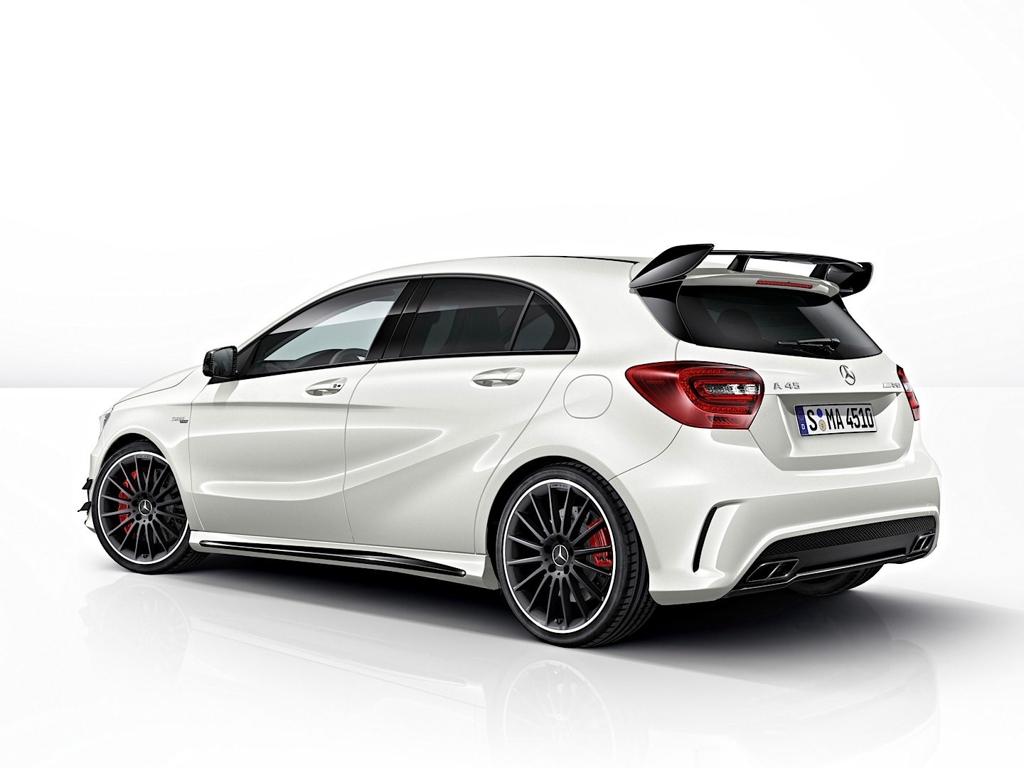 Nice Images Collection: Mercedes-Benz AMG A45 Desktop Wallpapers