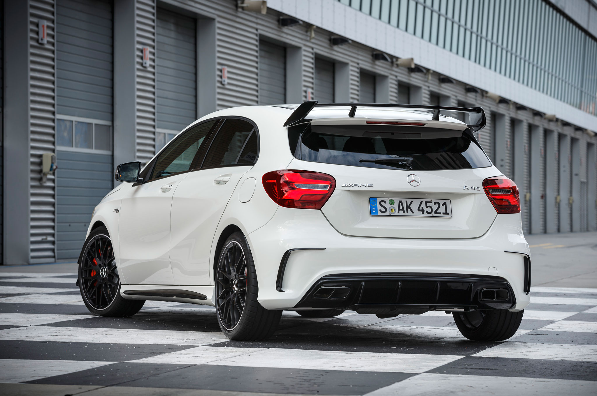 Nice Images Collection: Mercedes-Benz AMG A45 Desktop Wallpapers