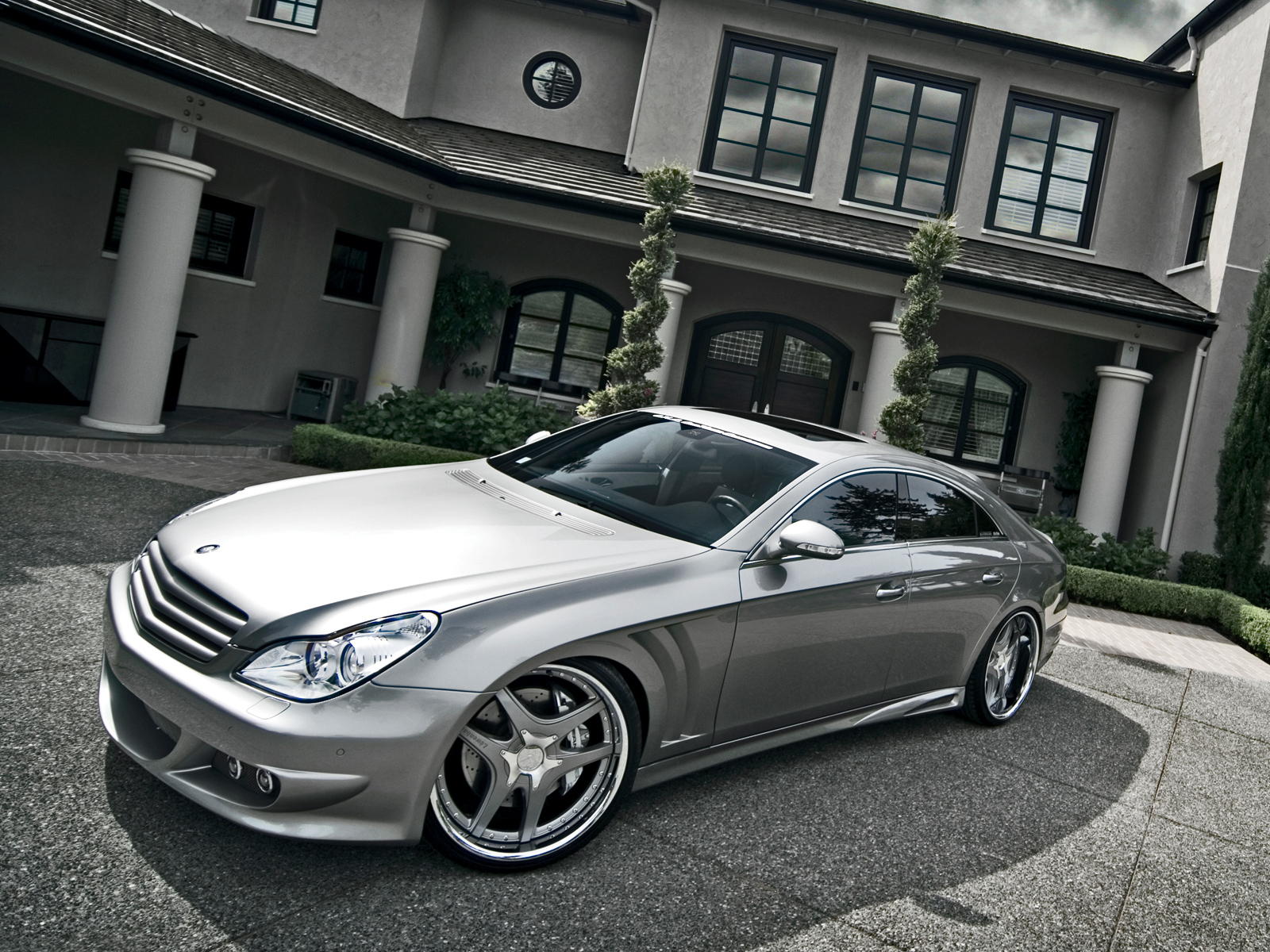 Nice Images Collection: Mercedes-benz Cls 55 Amg Desktop Wallpapers