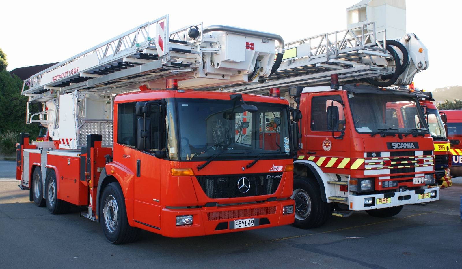 Mercedes-benz Fire Truck #1